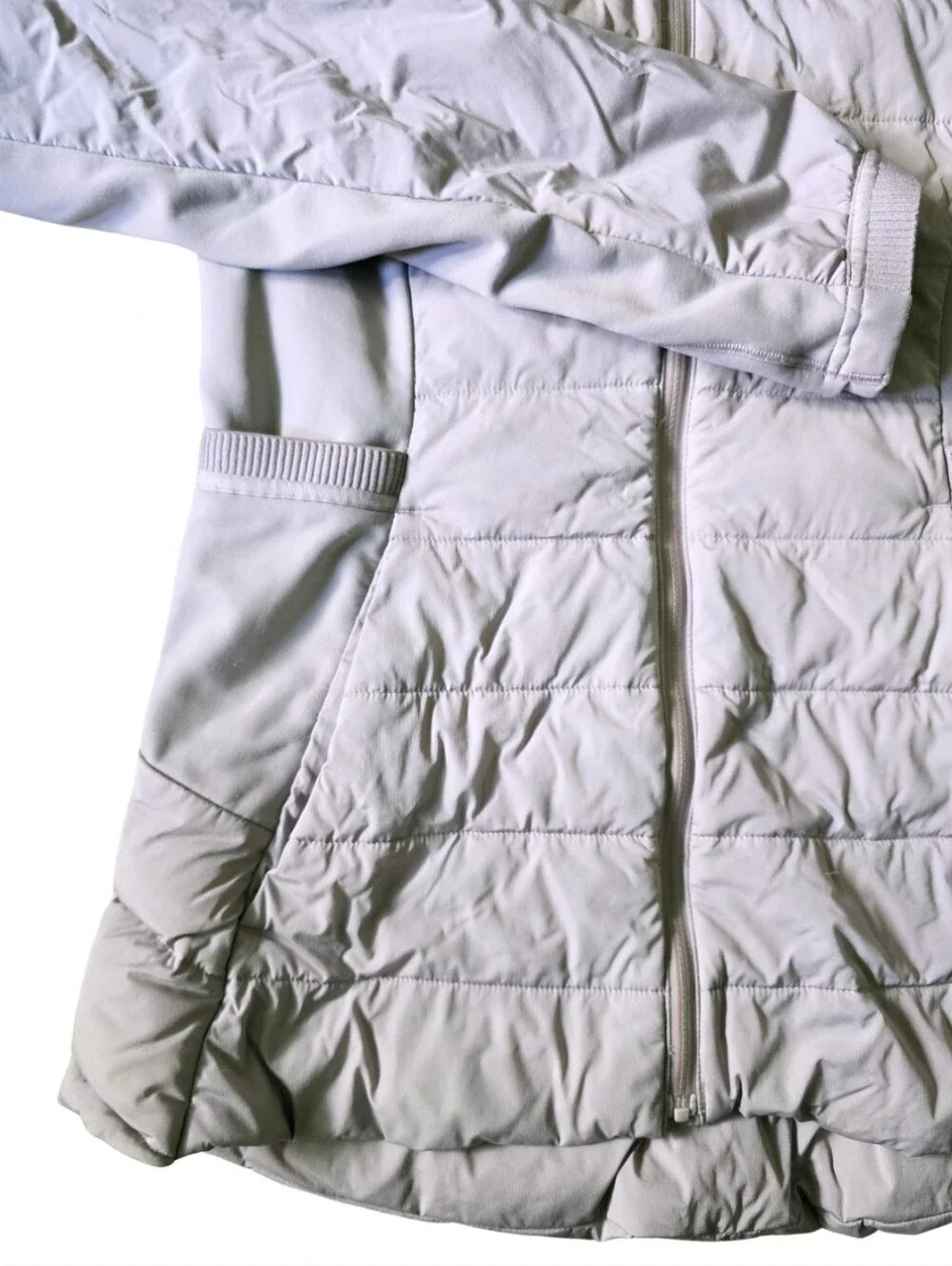 Lululemon Down For It All Jacket Dark Chrome Women's Size 8 Active